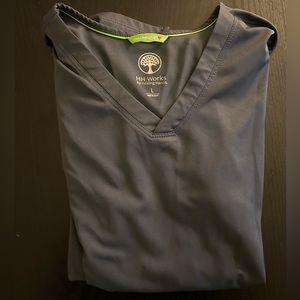 Healing hands scrub set, size L top, M pants!